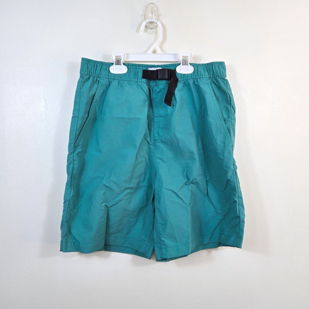 Old Navy Boy Teal Quick Dry Performance Black Buckle Outdoor Shorts XXL Gorpcore